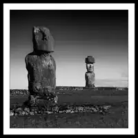 Chile / Easter Island / Hanga Roa / Moai