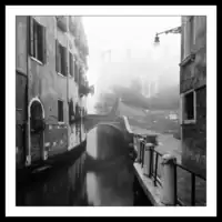 Canal in the fog - 1 / Fondamenta Zorzi