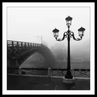 Ponte dell'Accademia in the fog - 2